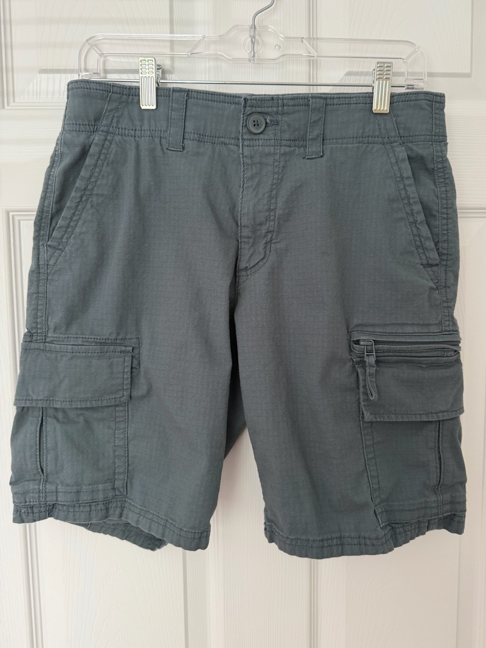 Men’s Sonoma Cargo Shorts - Size 30 - Blue/Gray Color - 9” Inseam